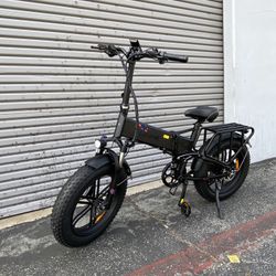 ENGWE Engine Pro Folding E-bike for Adults 750W 48V16Ah top speed 30mph range up to 75 miles, electric bike 