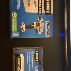 1/2 Inch Brushless Impact & Battery