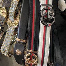 Men’s Designer Belts Limited Sizes Now Available 