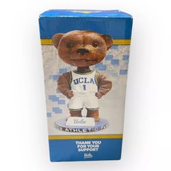 UCLA Bruins #1 Bear Basketball John Wooden Athletic Fund Bobblehead Figurine NEW