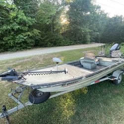 18’ Duracraft All Welded Aluminum Boat