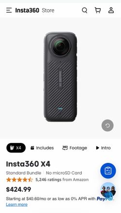 Insta 360 x4 and car mount