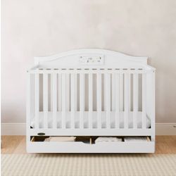 Crib and mattress