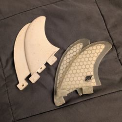 2 SET LOT OF FCS SURFBOARD LONGBOARD 3.75" SIDE BITES