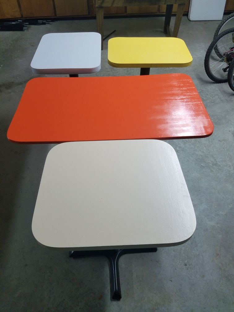 3 Small Dining Tables , Square and same size