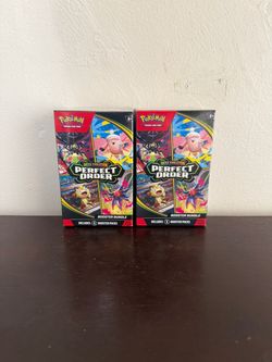 Pokemon perfect order booster bundles
