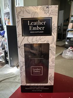 Leather Ember Reed Diffuser