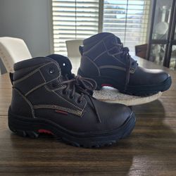 Skechers Work Burgin Tarlac Steel Toe Boots Men's Size 9.5