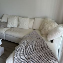 White couch