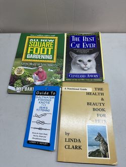 4 book lot