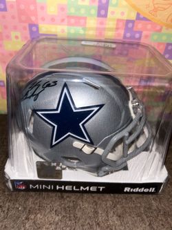 Signed Dallas Cowboys Riddell Mini Helmet