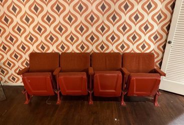 1920’s Vintage Movie Theater seats