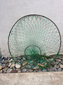 Flat lobster hoop net