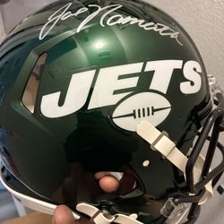 Joe Namath Authentic Autographed Helmet 
