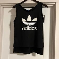 Adidas black tank jersey