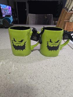 Disney Oogie Boogie Coffe Mugs Set Of 2