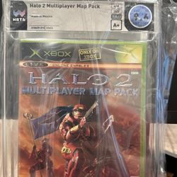 9.6A+ WATA Graded Halo 2 Multiplayer Map Pack Factory Sealed