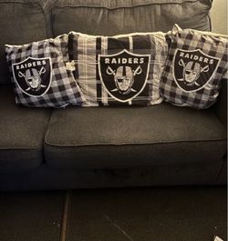 Raider pillows