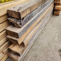 8 of 2x4 Wood Lumber 13ft and 9" or 165"