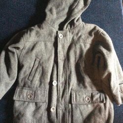 Nautica Coat With Hood-size 7 Boys