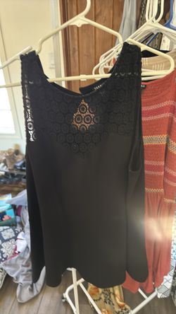 Women’s plus size business, casual black shirt