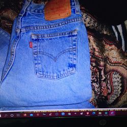 512 Blue Jeans Levis