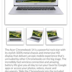Factory Refurbished Acer Chromebook 14
