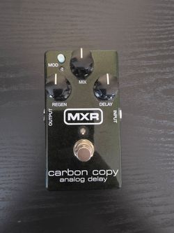 MXR M169 Carbon Copy Analog Delay Pedal – Excellent Condition