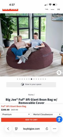 8ft premium beanbag
