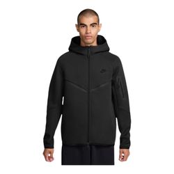 Nike Sportswear Tech Fleece Full Zip Jacket Hoodie Black HV0949-010 Men XXL NWT
