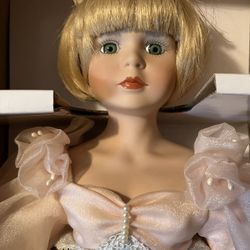 Vintage Porcelain Ballerina Doll