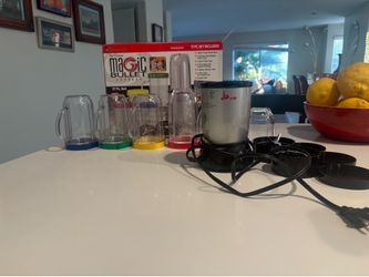 Magic Bullet Express Blender Mixer Set w/ Original Box