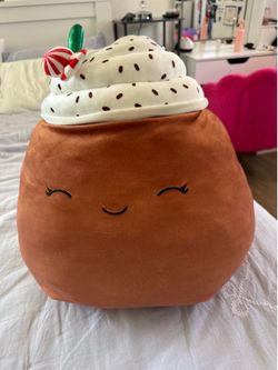 18" mocha Squishmallow