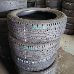 235 55r19 2 Used Tires.                Advanta 