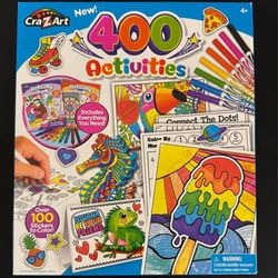 NEW 400 Activities 100 Stickers Cra Z Art just $5 
