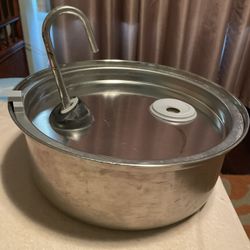 Stainless Steel Pet Water Fountain