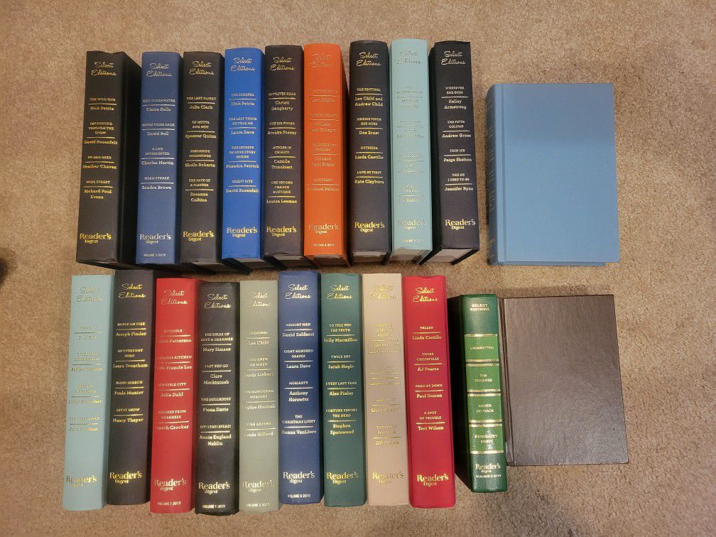Readers Digest Books (Read and/or Decor)