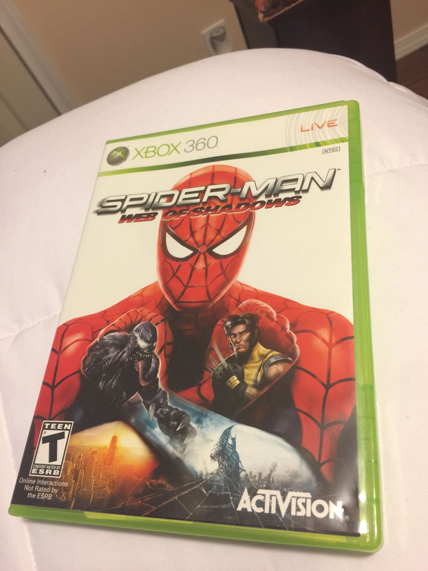 Spider-Man Web of Shadows Xbox 360