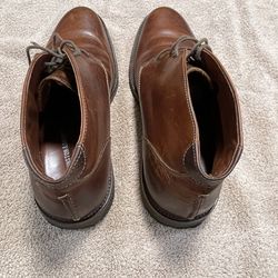 Johnston & Murphy Size Men’s 10.5  Brown Excellent Condition