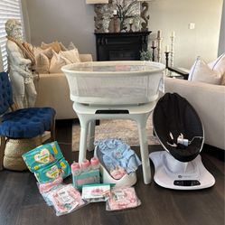 Baby Bundle! 4moms Bassinet And Swing 