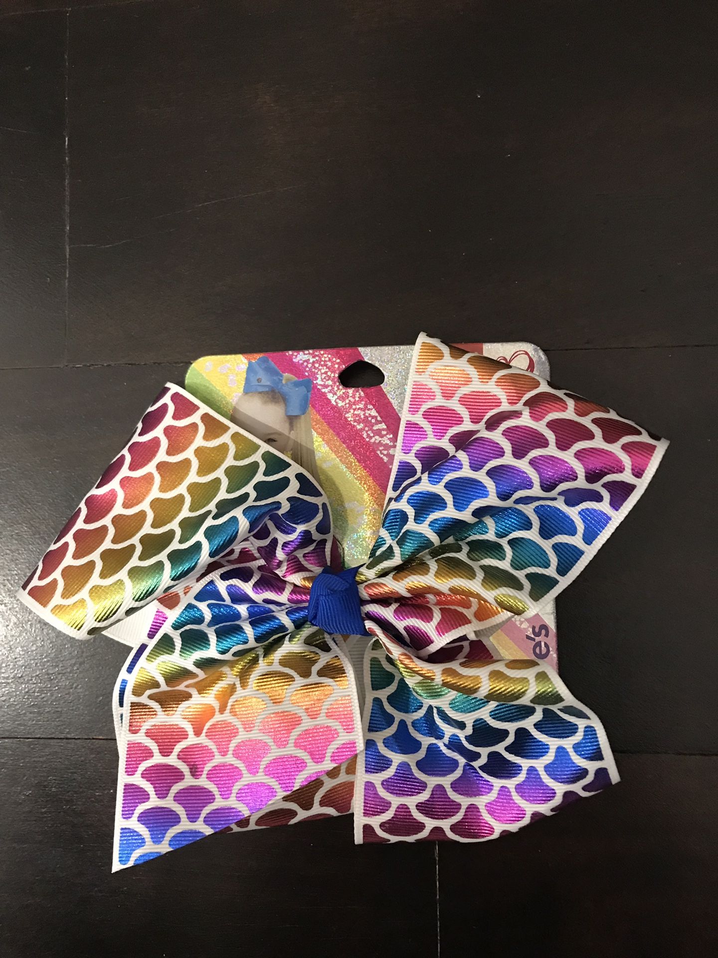 New JoJo Bow Mermaid Design Big Bow Clip