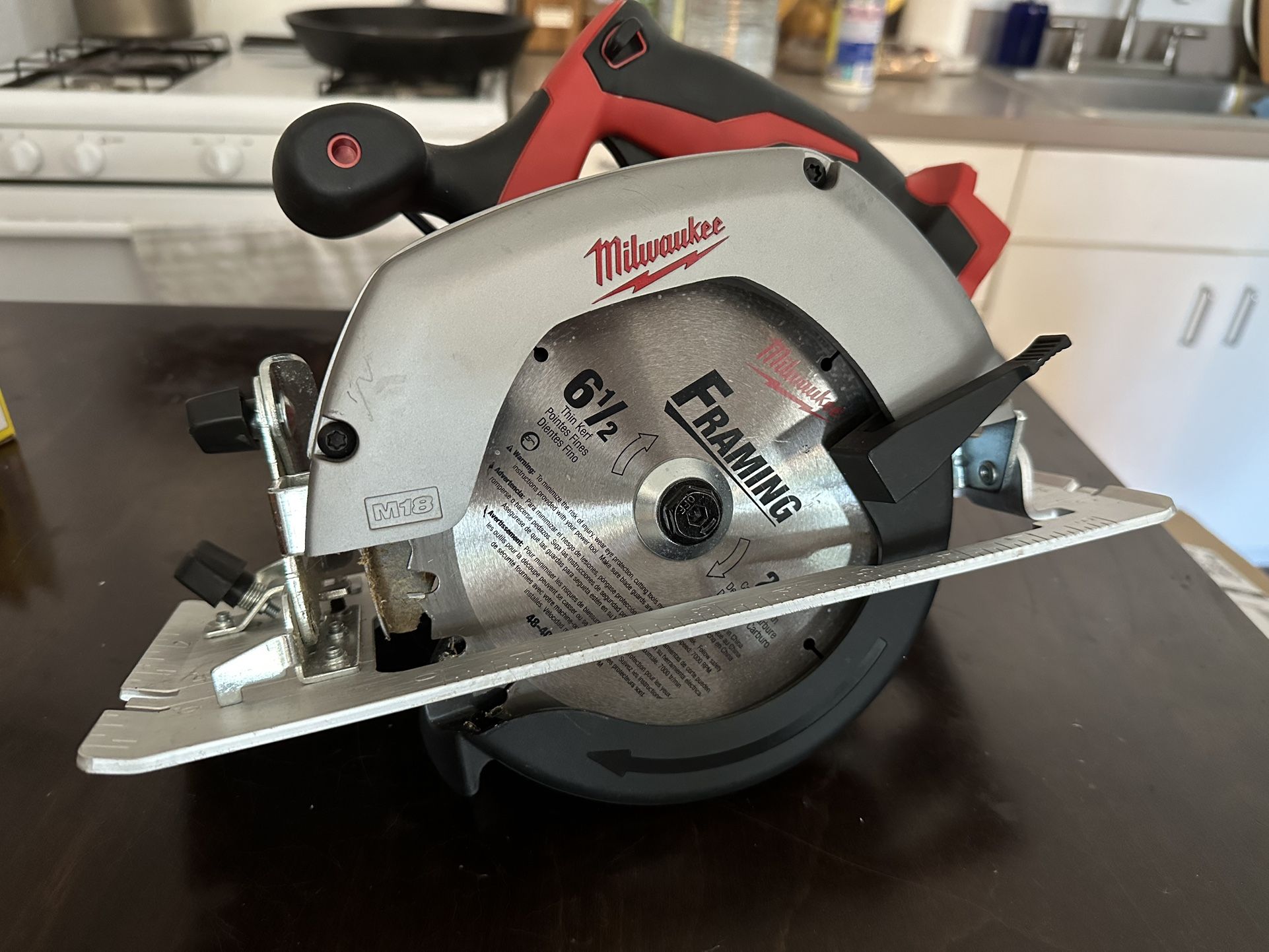 Milwaukee M18 6-1/2” Circular Saw (Non-Fuel) – Like New - Tool Only
