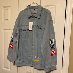 Custom Pikachu Jean Jacket 