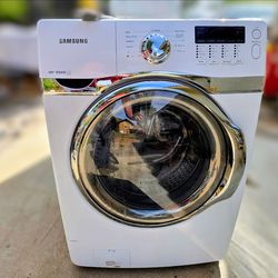 Samsung front load washer with VRT Steam.