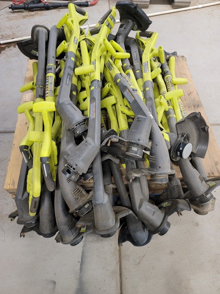 Ryobi 18v 10 inch string trimmer weed eater wiro WHOLE PALLET TODA LA PALETA