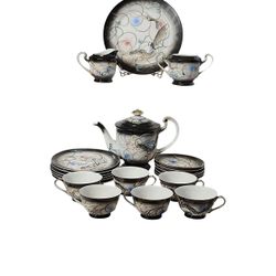 Dragon Glass Tea Set