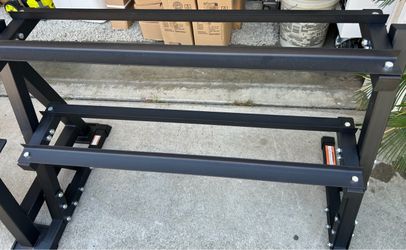 New dumbbell rack capacity 600 pounds still in the box