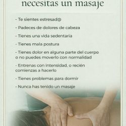 Masajes De Relajacion A Domicilio