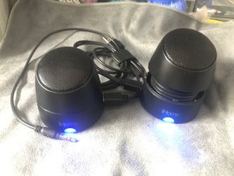 IHome wire mini speakers good sound