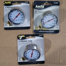 Amflo 2in Pressure Gauge 24-803